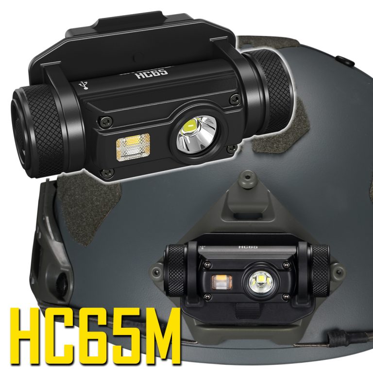 Nitecore Tactical Helmet Lights NVG Rail Compatible